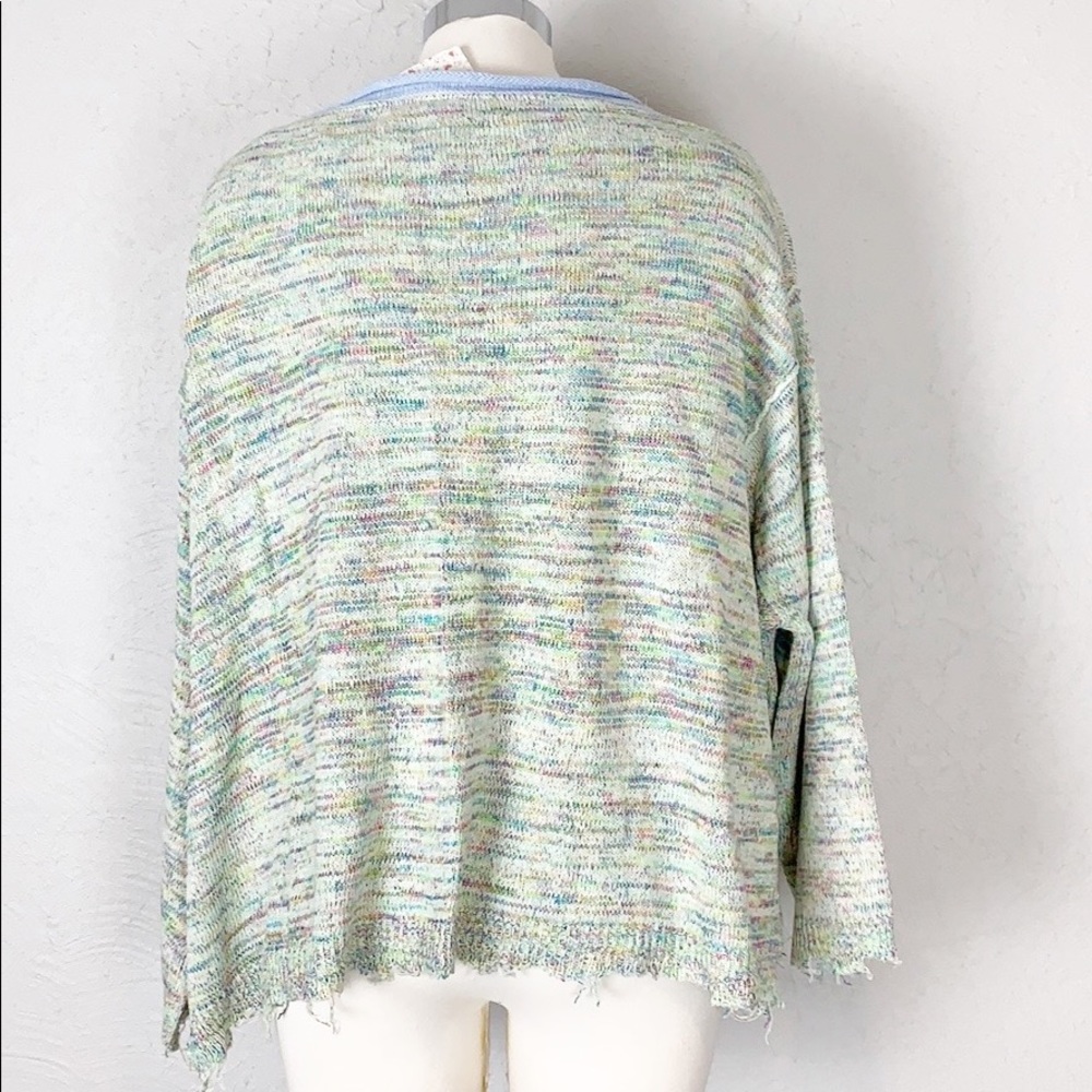 NWT Free People Prism Pullover Spacedye Sweater - Picture 10 of 16